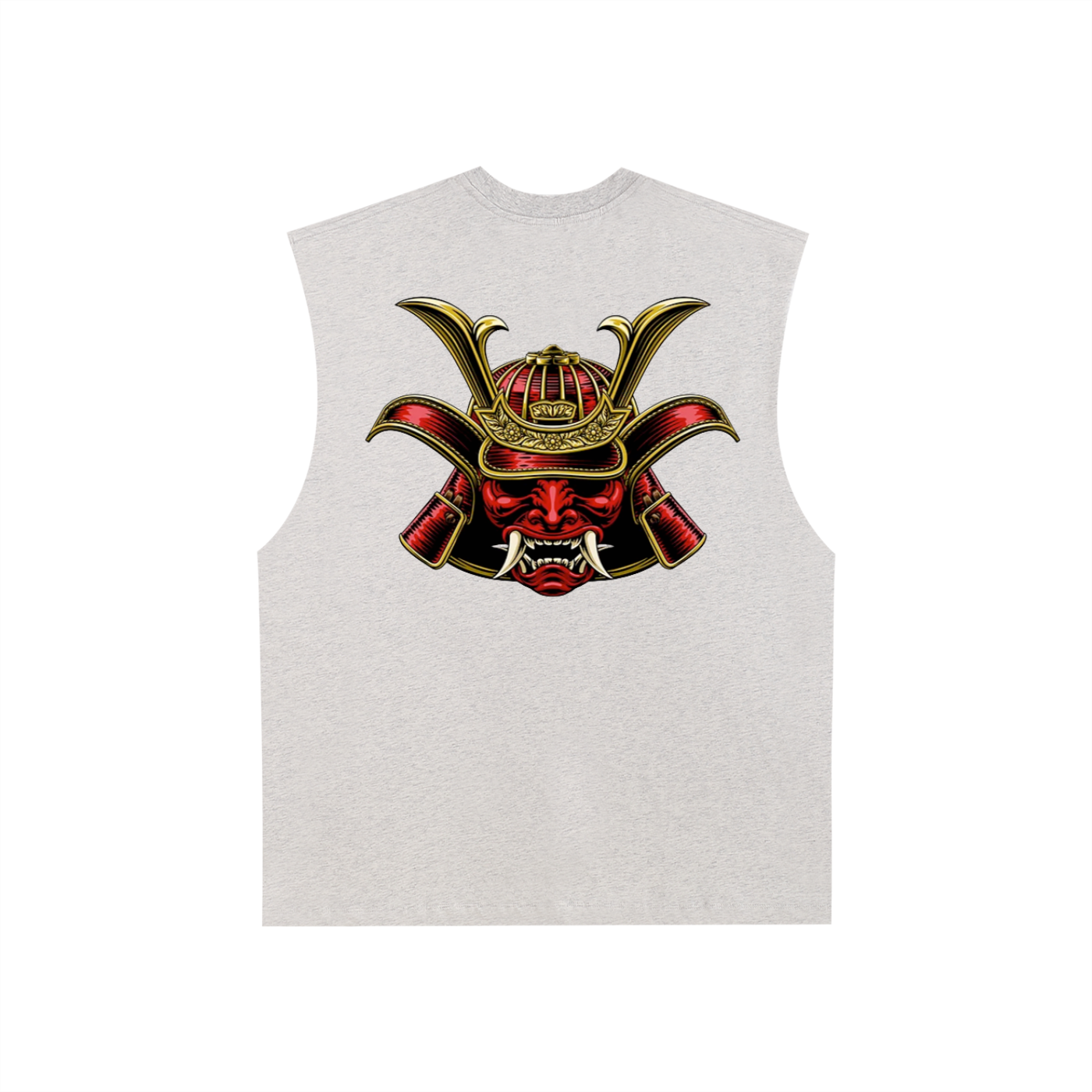 Raw Edge Cotton Tank Top