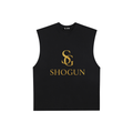 Raw Edge Cotton Tank Top