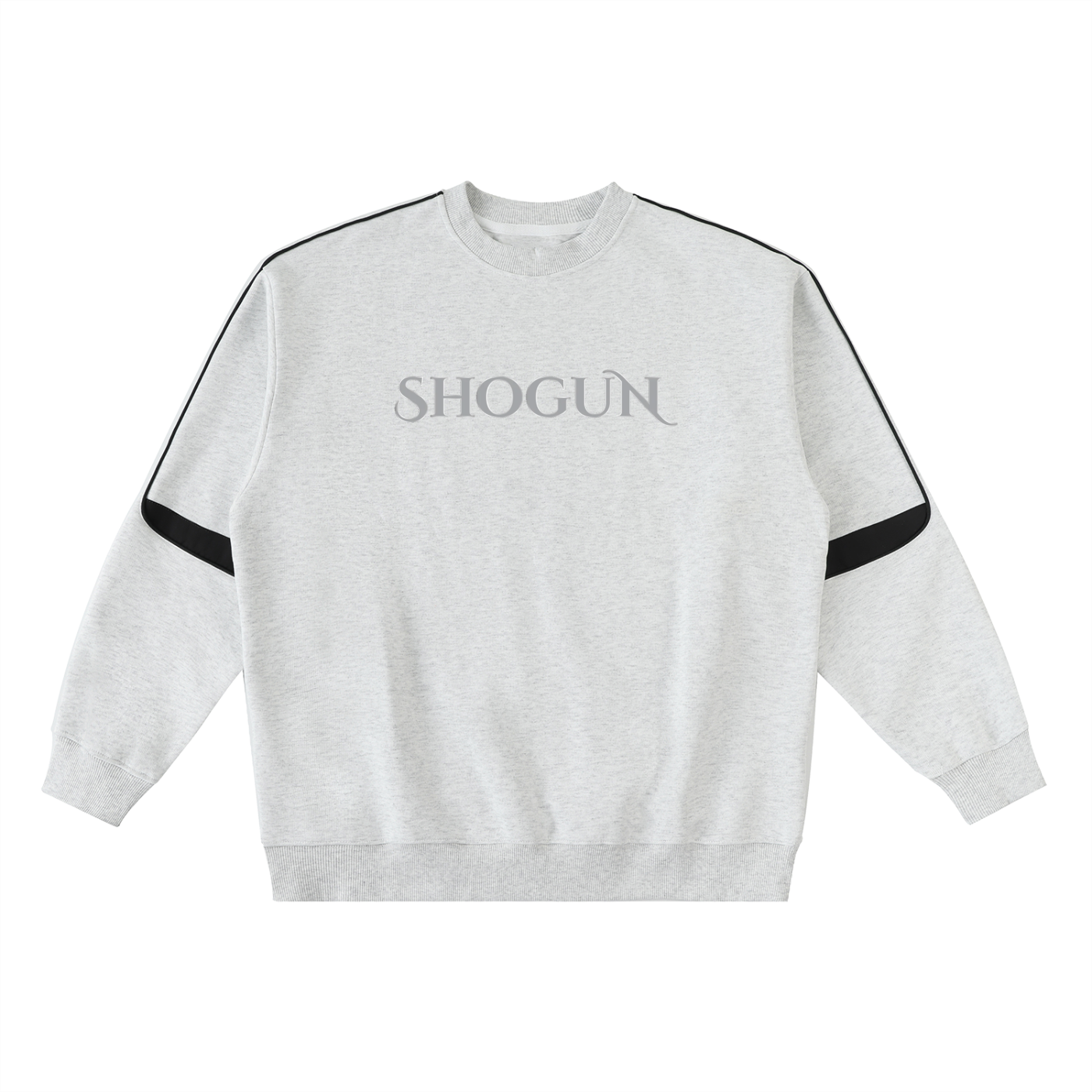 Oversized Crewneck Taped Sweatshirt