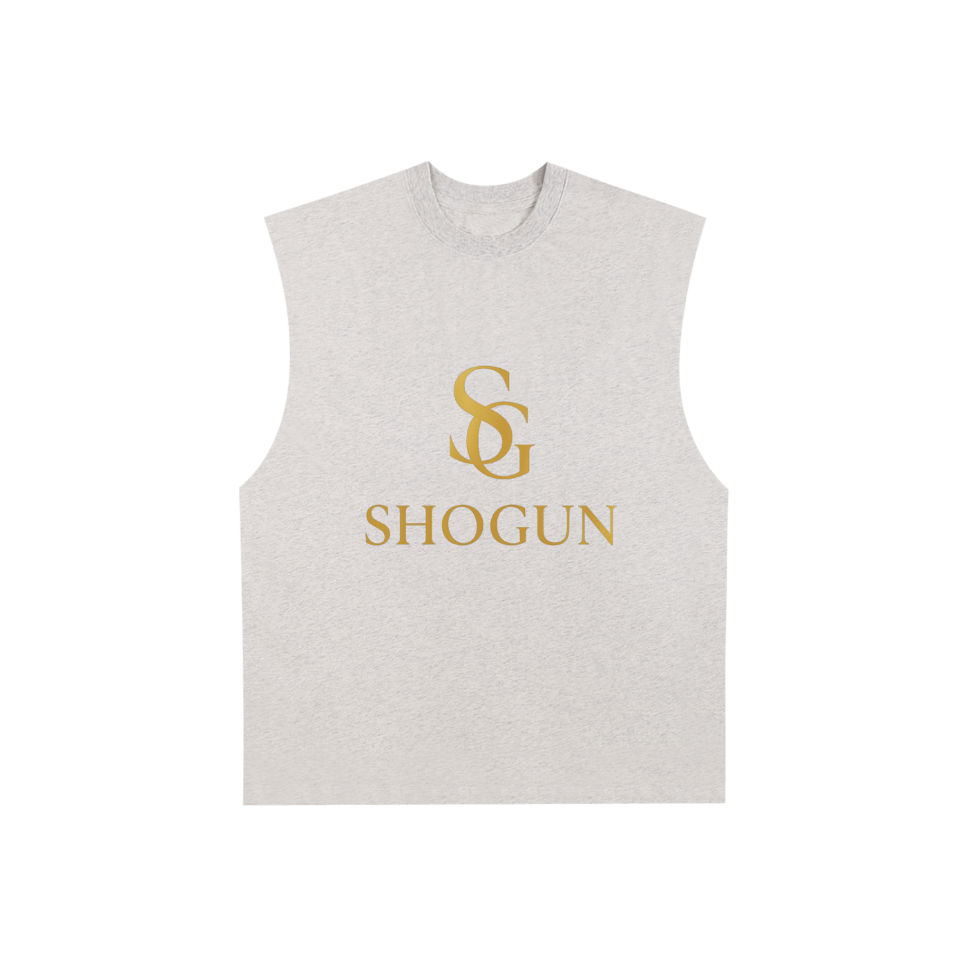 Raw Edge Cotton Tank Top