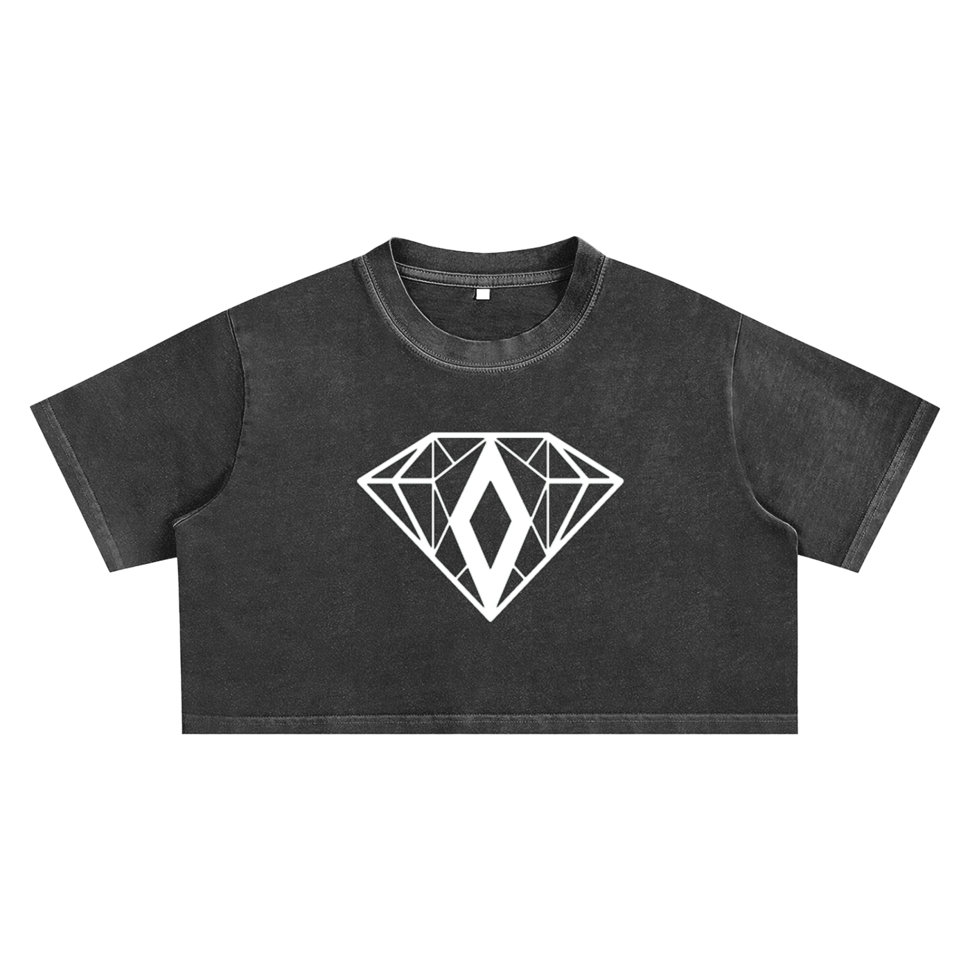 Snow Washed Crop Top