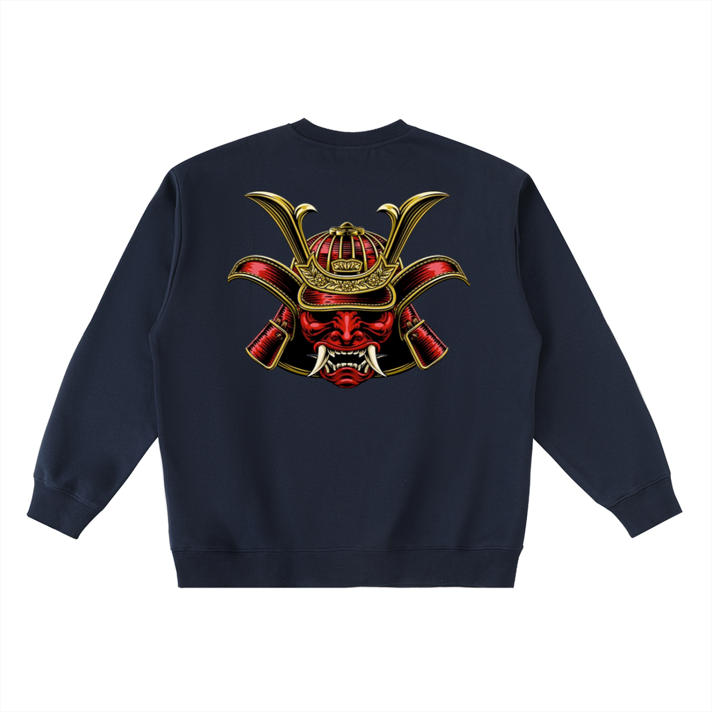 Oversized Crewneck Taped Sweatshirt